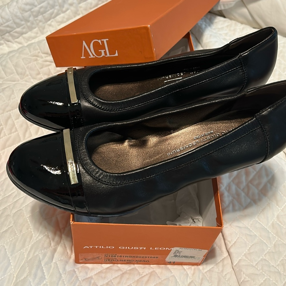 AGL Attilio Giustileombruni made in Italy size 10 (41 European).